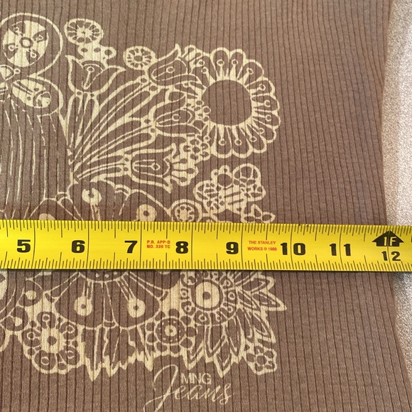 Tank top by MNG jeans. Floral pattern on the front. Size S - Picture 8 of 9